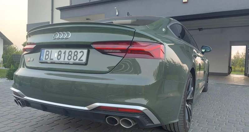 Audi S5 cena 209000 przebieg: 29350, rok produkcji 2021 z Łomża małe 232